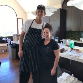 Cooking with Iron Chef Stephanie Izard in Aspen 2017